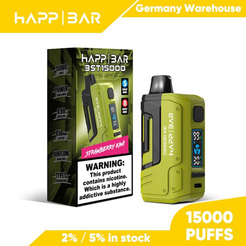 Disposable Vape Ocitytimes Happ Bst Disposable 15000 Puffs Brands