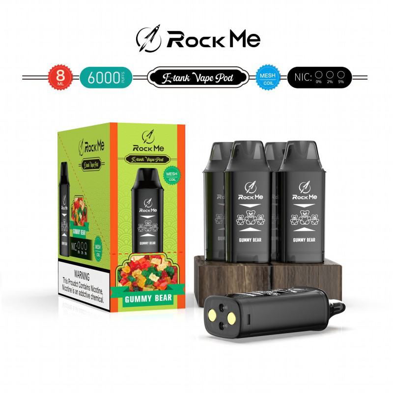 Rockme E Tank Smooth Hit Disposable Vape