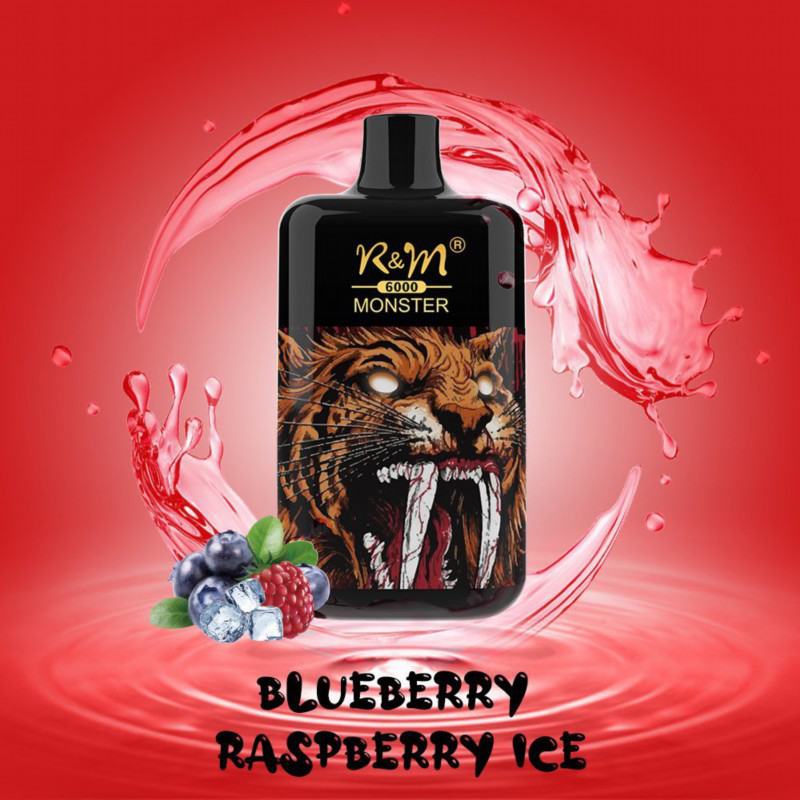 Big Puff Bar Plus R&M R&m 6000 Puffs Vape