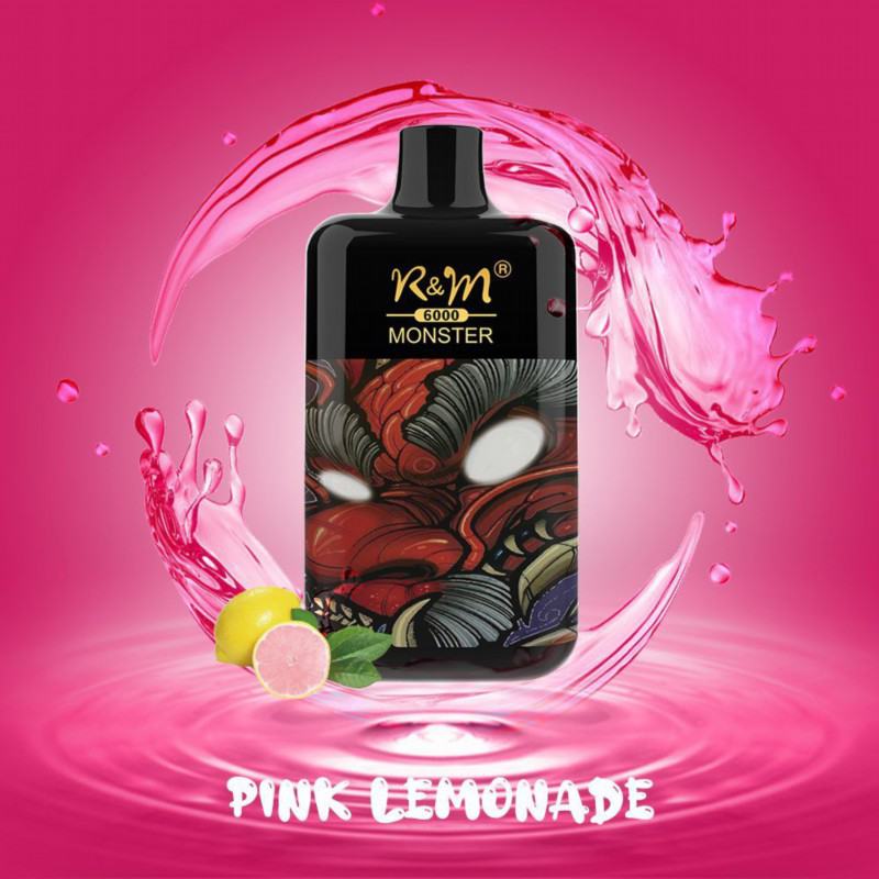 Big Puff Bar Plus R&M R&m 6000 Puffs Vape