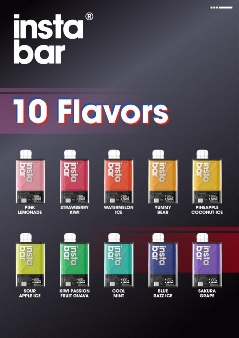  Insta /hyper Ultra 12000 Puffs Hits Vape