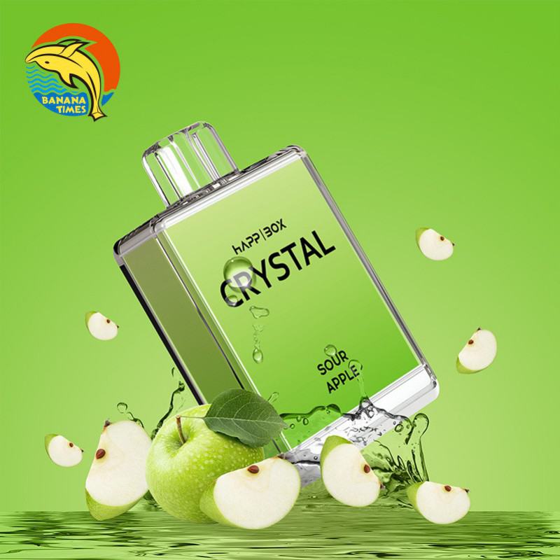 Disposable Vape Bar BANANATIMES/Custom Happ Box Crystal - Disposable 600 Puffs