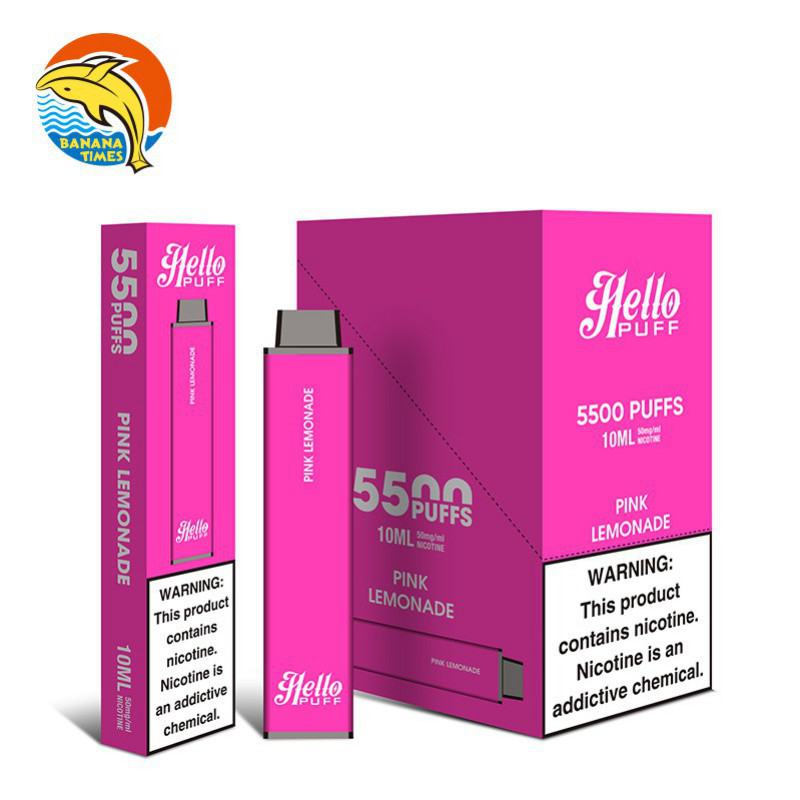 Bananatimes Hello 5500 Puffs Disposable Vape Pens