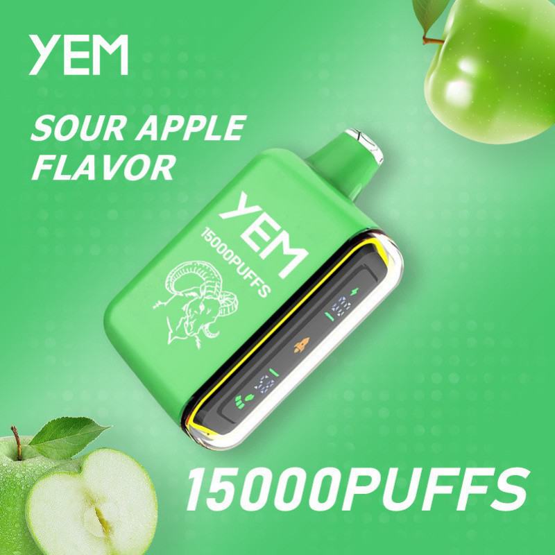 YEM Pen Vape Td15-1b 15000 Puffs