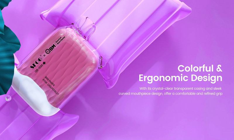 QBM Crystal 800 Puffs Boxes