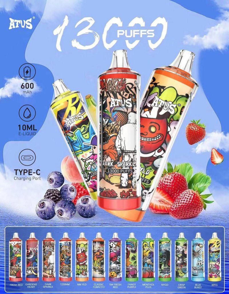 ATVS Disposable Vape Atvs 13k 13000 Puffs Brands