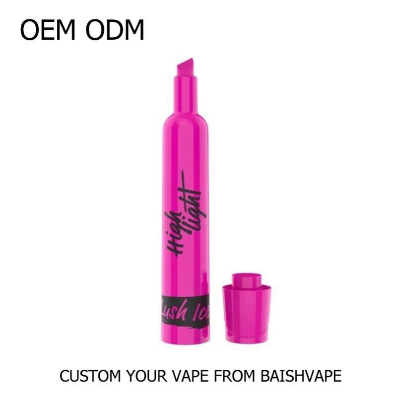 Smooth Hit Disposable Vape Baish High Hi Light 4000