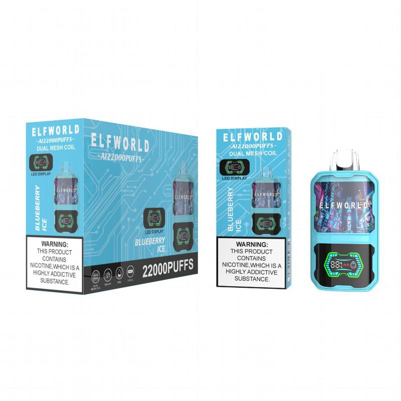 Elfworld Pens 22000 Puffs Hits Vape Puffs