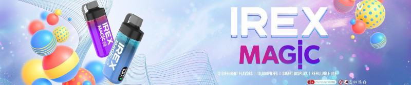Volestech Irex Magic Box 18000 Puffs Vape Big Puff Pens Plus