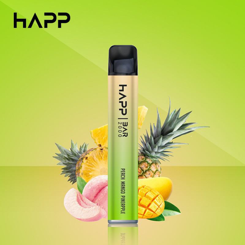 VAPRIDE Vapride Happ E Cigs 2000 Puffs Vape Pen