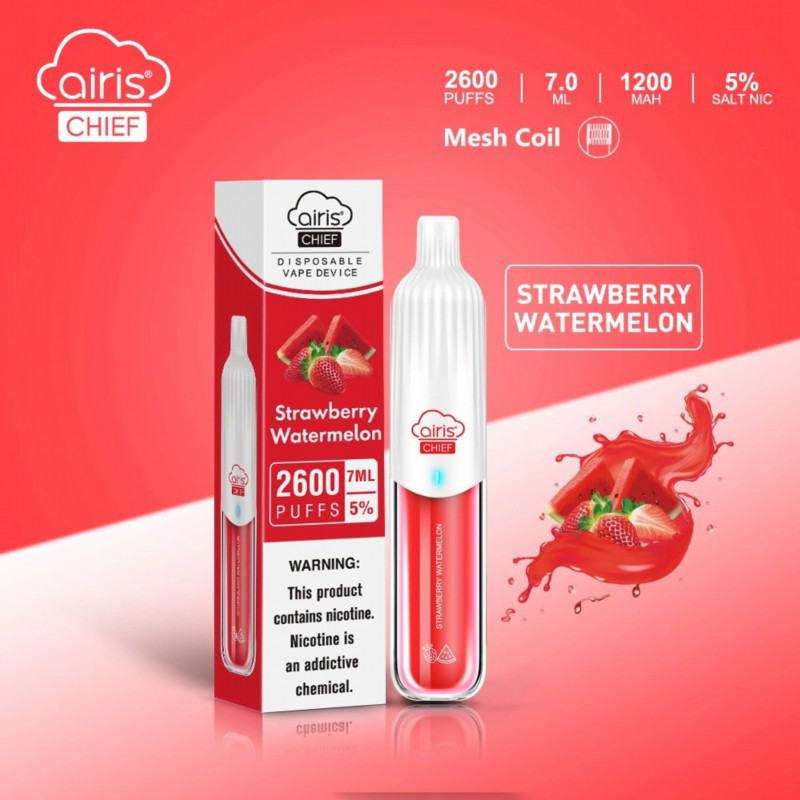 Disposable AIRIS Airis Chief 2600 Puffs Vape Pen