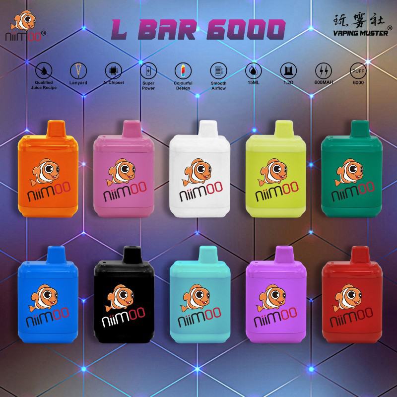 Vapes Niimoo Ndl 6000 Puffs