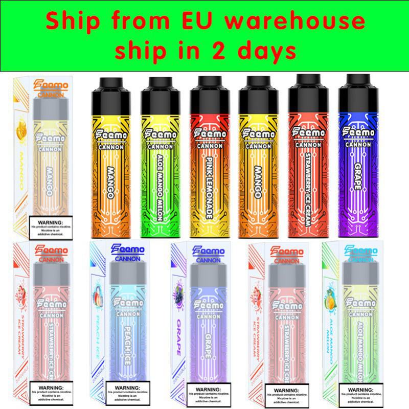 Vape Bar Support OEM Feemo Cannon 10k+ Puffs