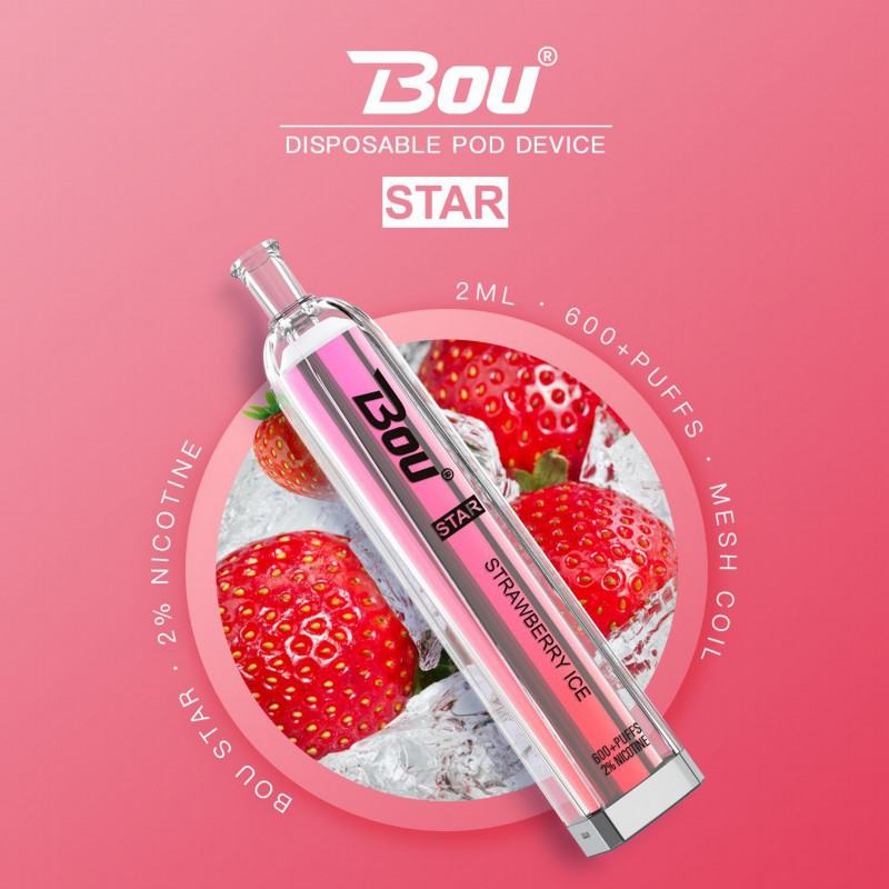 BOU 600 Puffs Disposables Vape