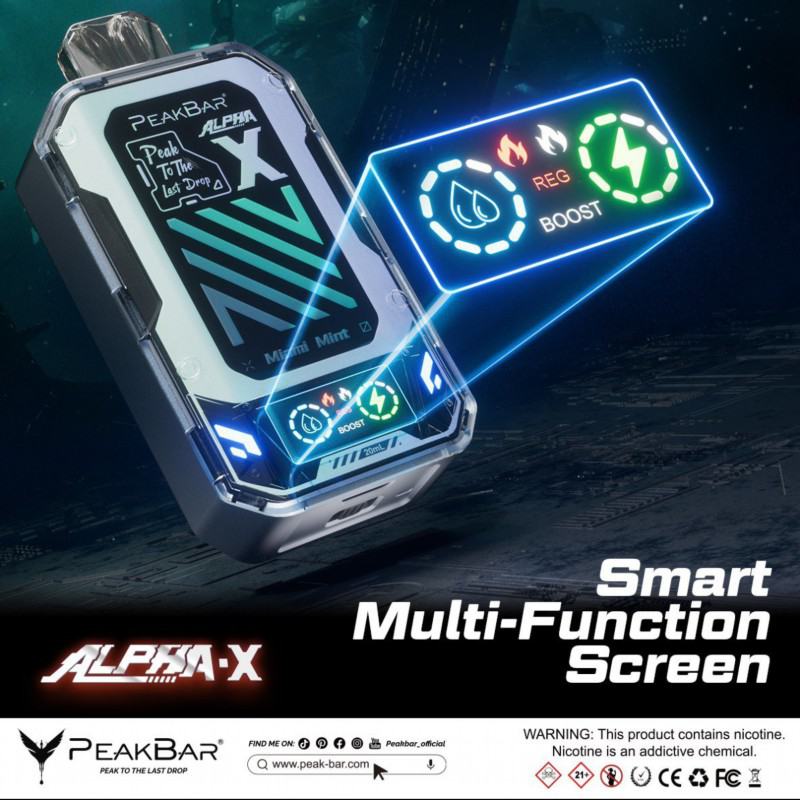 Peak Peak Alpha Vape Big Puff Pens Plus