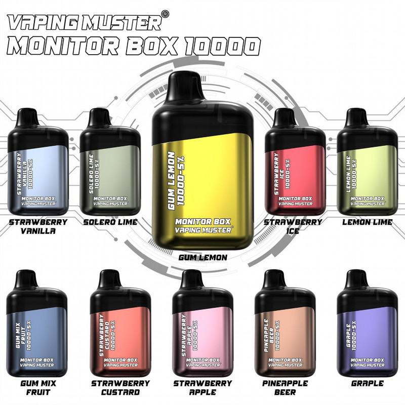 Niimoo Vmmonitor Box 10000 Puffs Disposable Vape Device