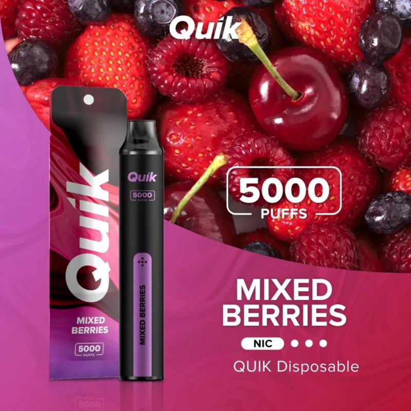 QUIK Quik5000 Disposable Smooth Hit Vape