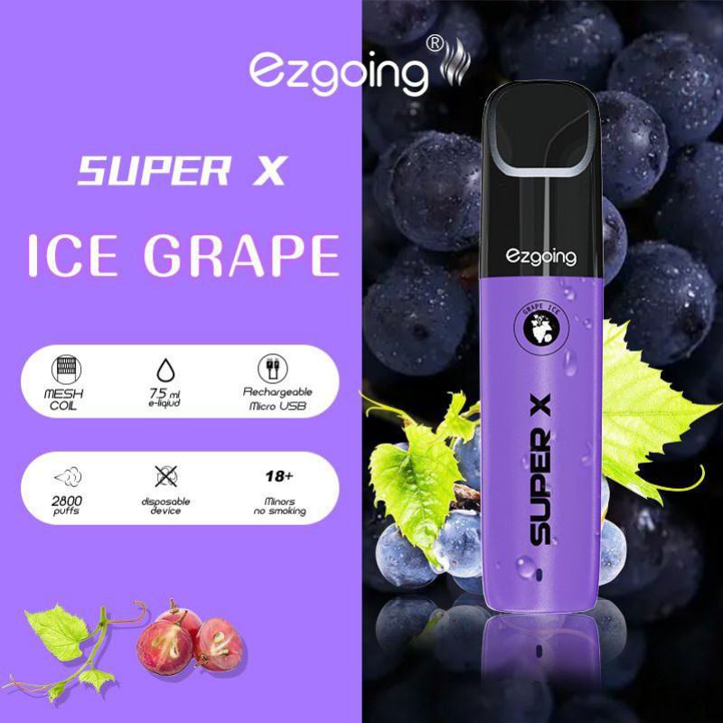 Ezgoing Ezgoing-2800 About 800 Puffs Disposable E-cigarette Nicotine