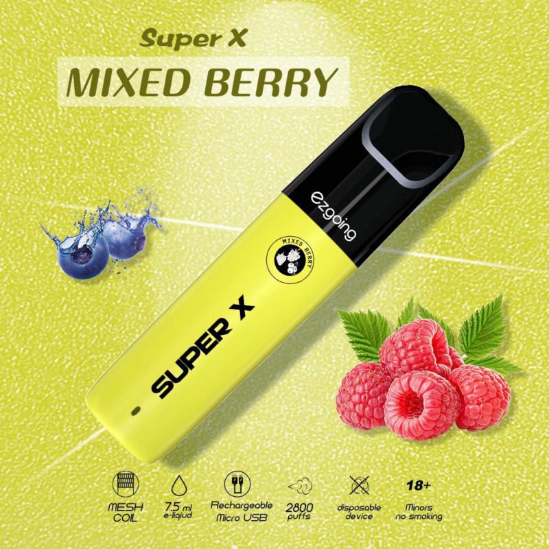 Ezgoing Ezgoing-2800 About 800 Puffs Disposable E-cigarette Nicotine