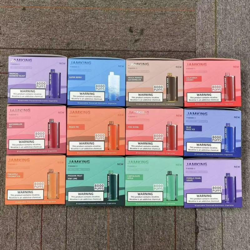 Big Puff Bars Plus Jam King Jam King Ti 8000 Puffs Vape