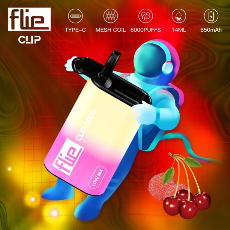 Disposable Vape Flie Clip 6000 Puffs