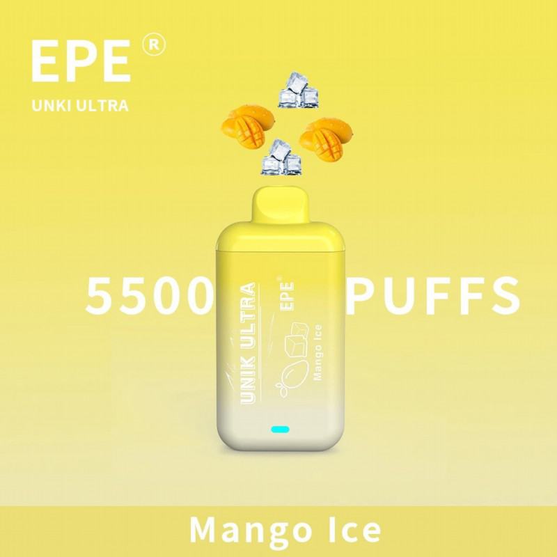 EPE Epe Unik Ultra 5500 5500puffsmeshcoil Puffs Vape