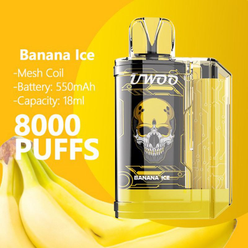 Disposable UWOO Tram Max 8000 Puffs Vape Bars