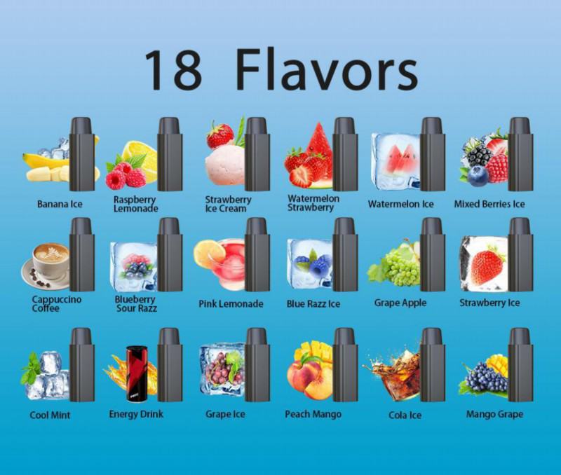 Vape Disposables D Breze Stiik Prefilled Pod Kit 2000 Puffs