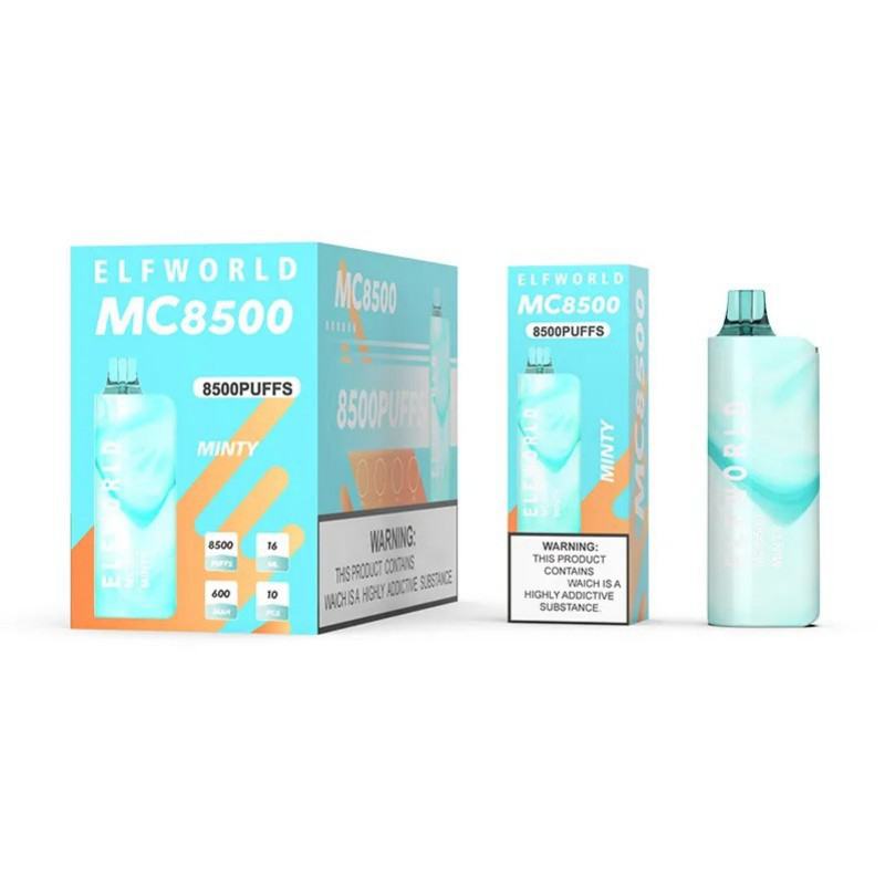 Disposable ELF E-cigarette Elf Mc 8500 Nicotine