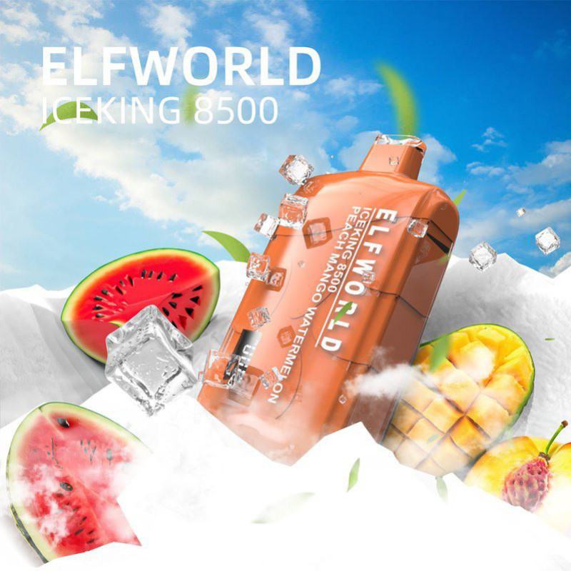 Puff Elfworld Iceking 8500 Puffs Disposable E-cigarette