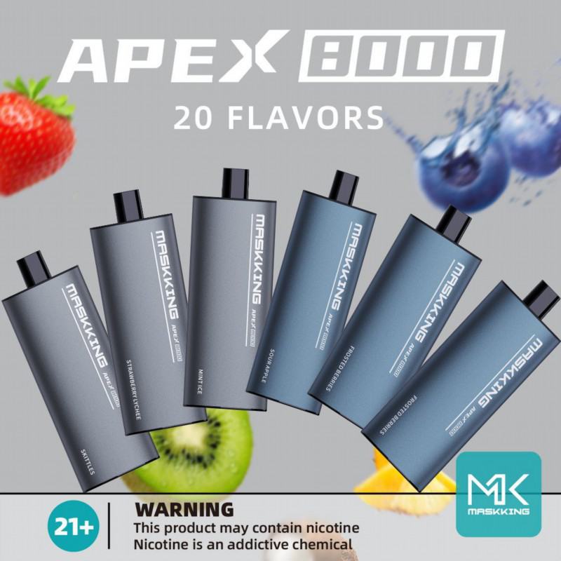 Maskking Disposable Vape Pen Apex 8000 8000+ Puffs