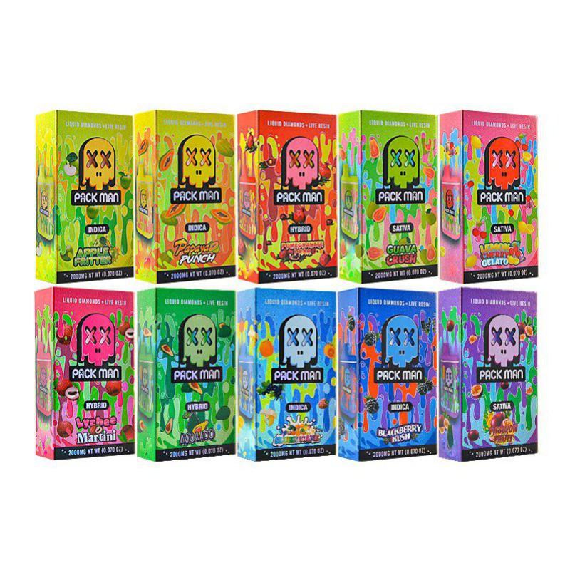 Disposable digital screen packman Vape Packman Brands