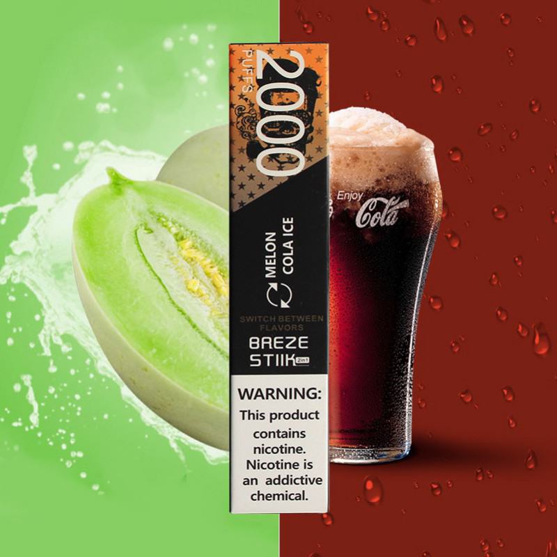 OEM/ODM Breze Stiik 2in1 1800 Puffs Vape Big Puff Bars Plus