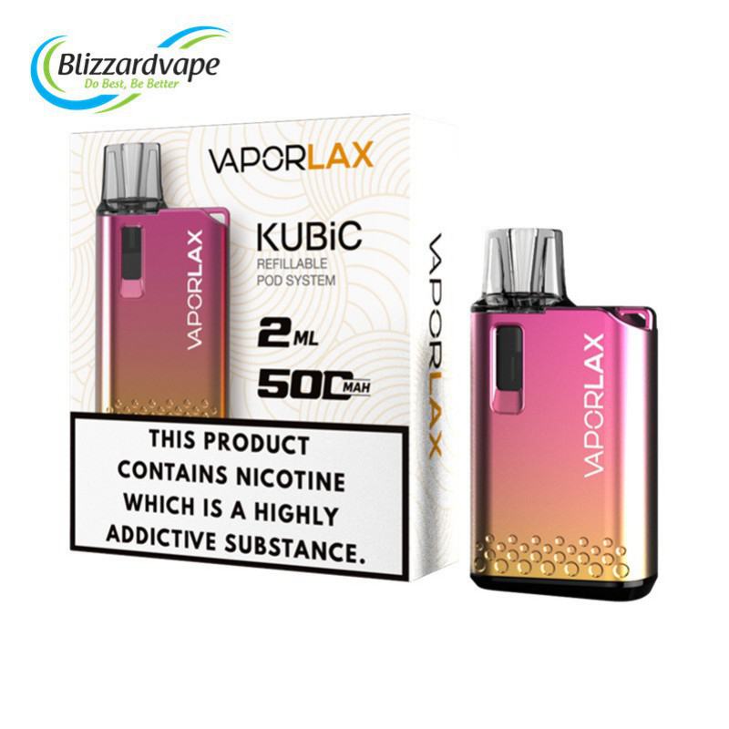 Blizzard Vaporlax Kubic Refillable Pod Rechargeable Vape Rechargeable