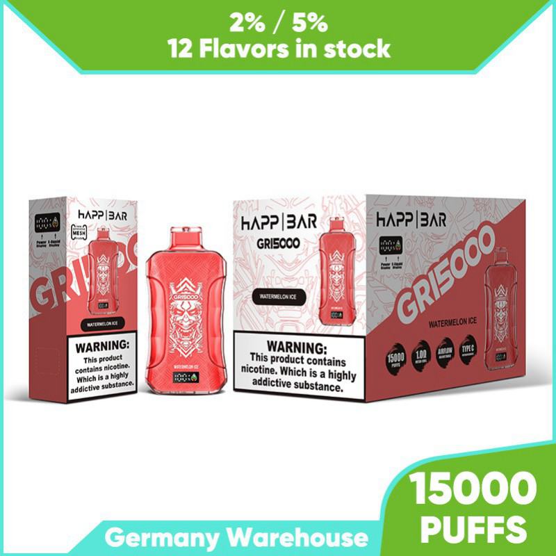 Ocitytimes Happ Gr 15000 Puffs Pen