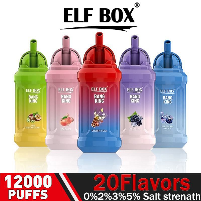 Disposable Bang Elf Box King 12000 10000 Puffs Vapes