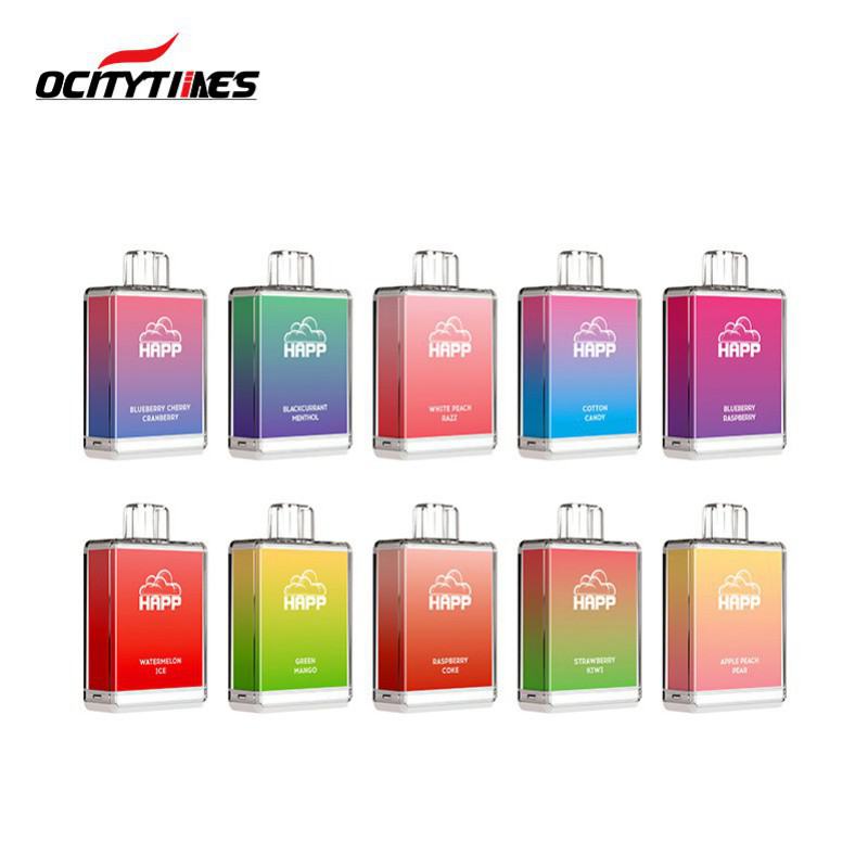 Disposable Vape Brands Ocitytimes Happ Box 600 Puffs