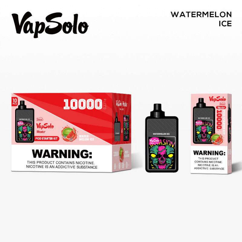 Vapsolo Puff Master Starter Kit 10000 Disposable E-cigarette