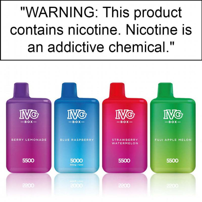 IVG Disposable Vape Pen Ivg Box 5500 Puffs