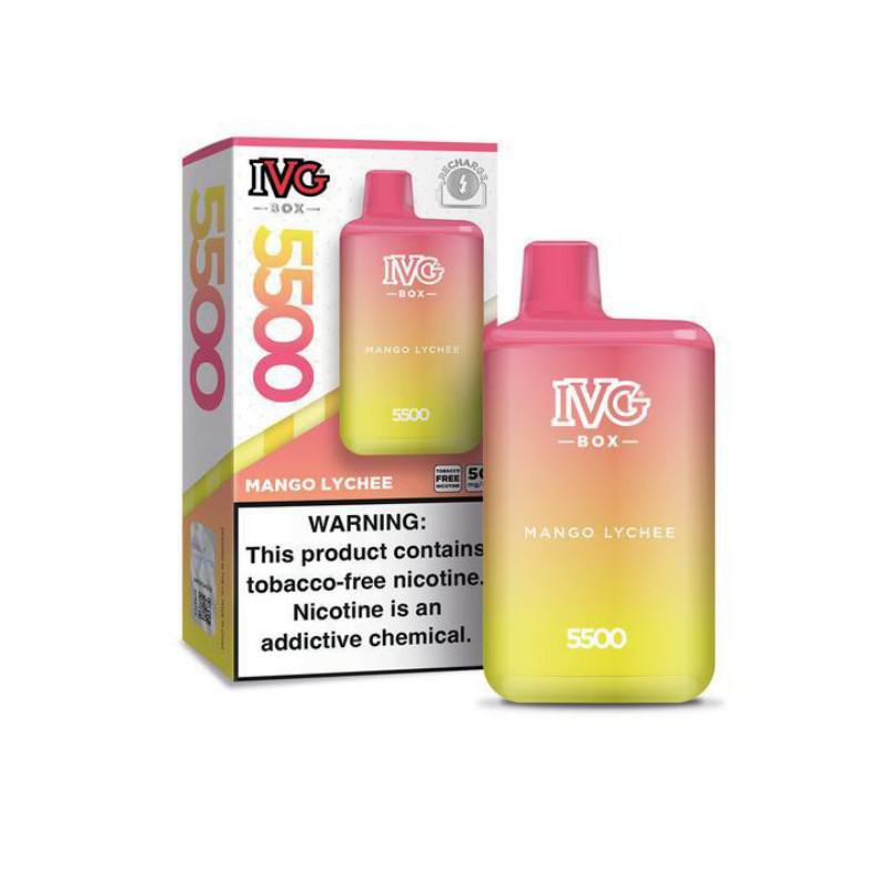 IVG Disposable Vape Pen Ivg Box 5500 Puffs