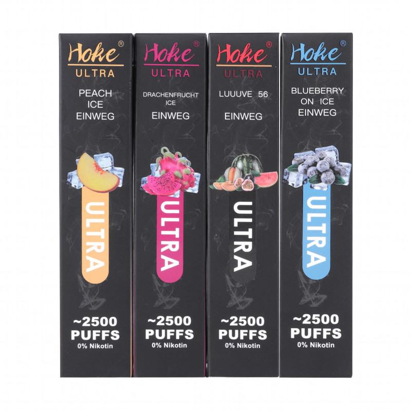 Disposable Hoke E-cigarette Hoke Plus Nicotine