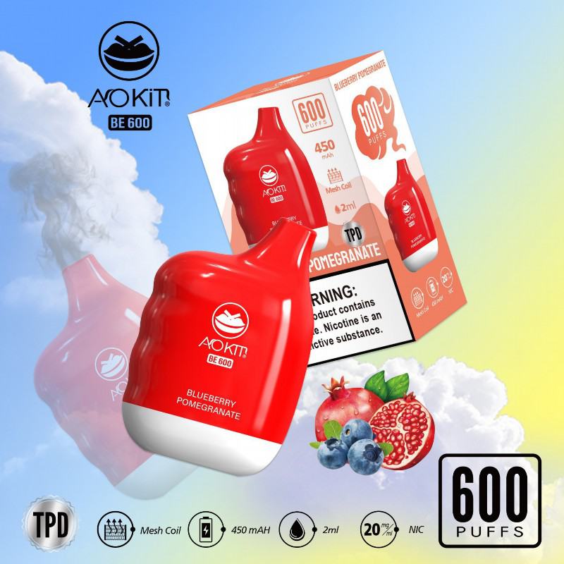 Aokit Aokit Be 600 Puffs Box