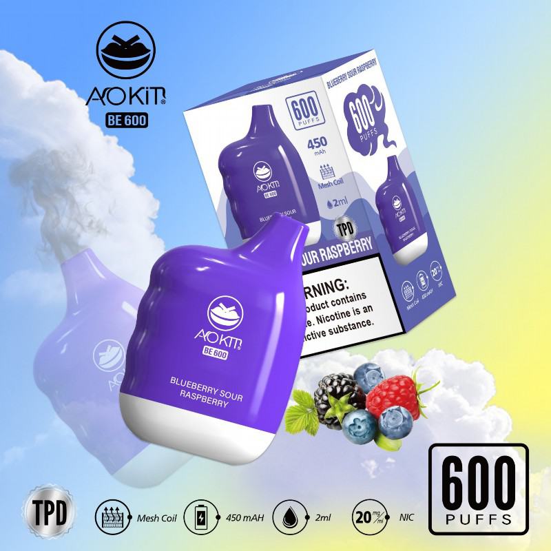 Aokit Aokit Be 600 Puffs Box