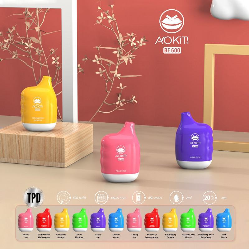 Aokit Aokit Be 600 Puffs Box