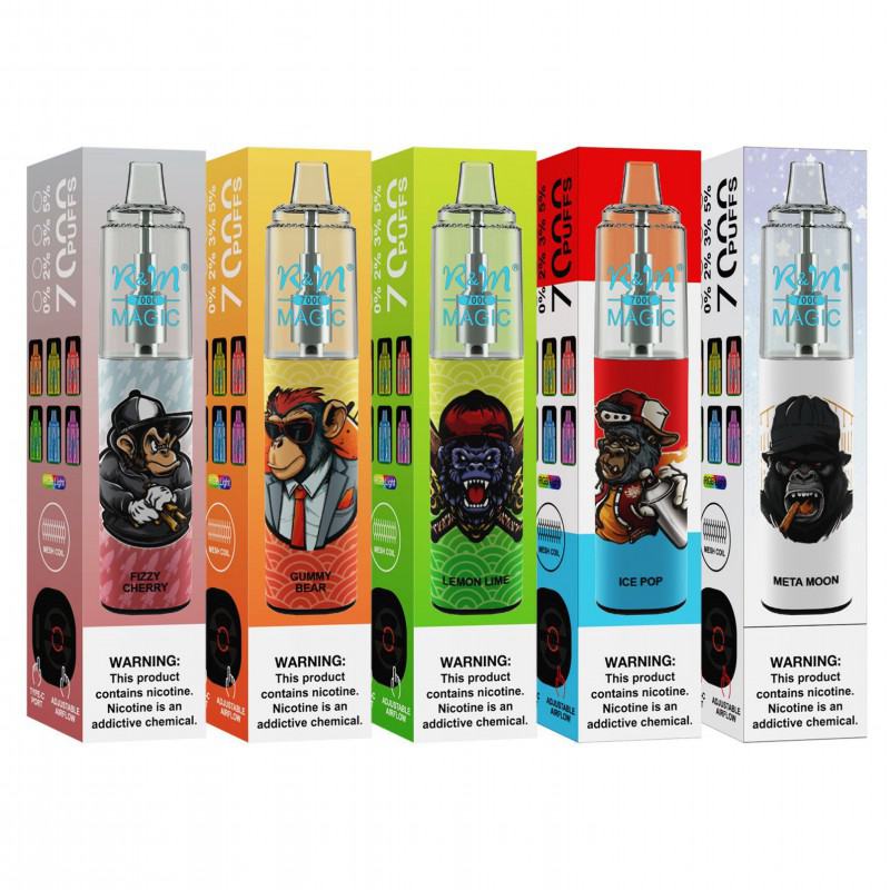 RandM Randmbrandtornado Puffs Nicotine