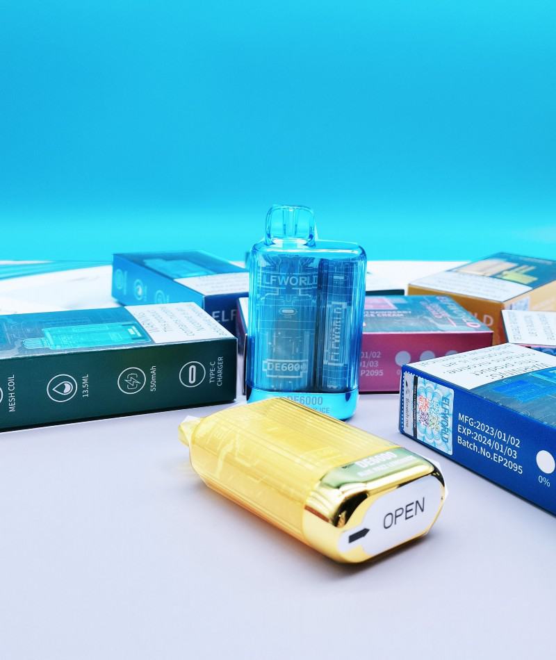 volestech Vape Elf World De Disposable Box 6000 Puffs Nederland