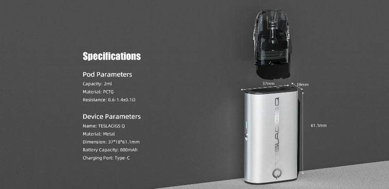 Teslacigs Teslacigs Q Nicotine