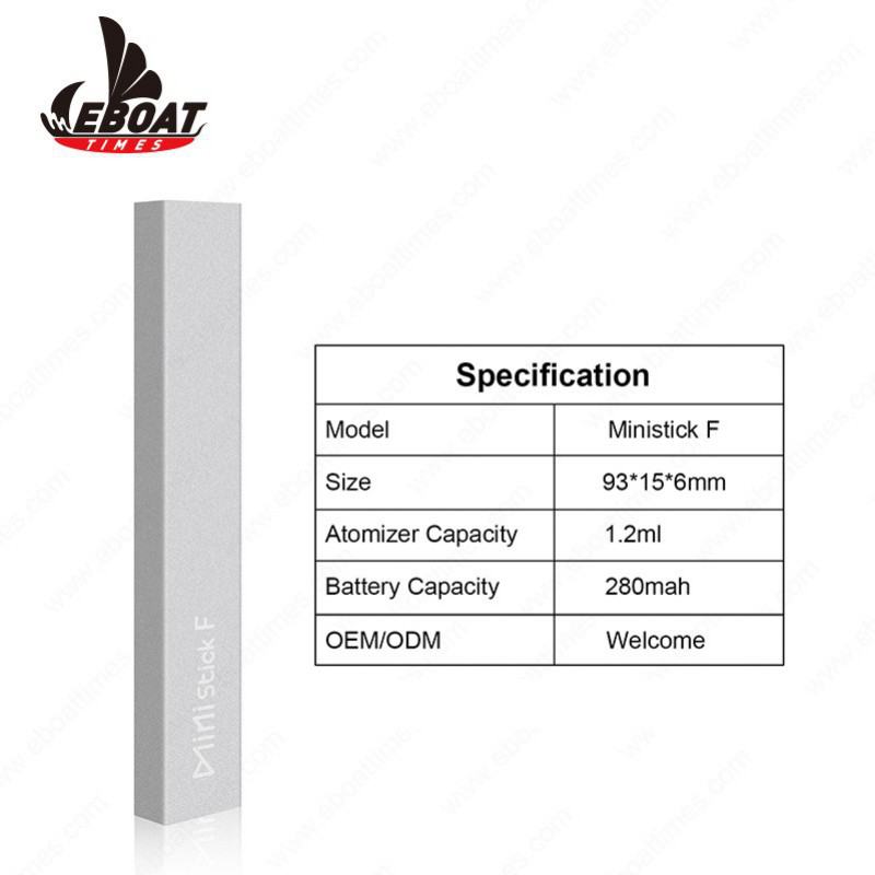 Eboattimes Mini F 300350 Puffs Vape Rechargeable