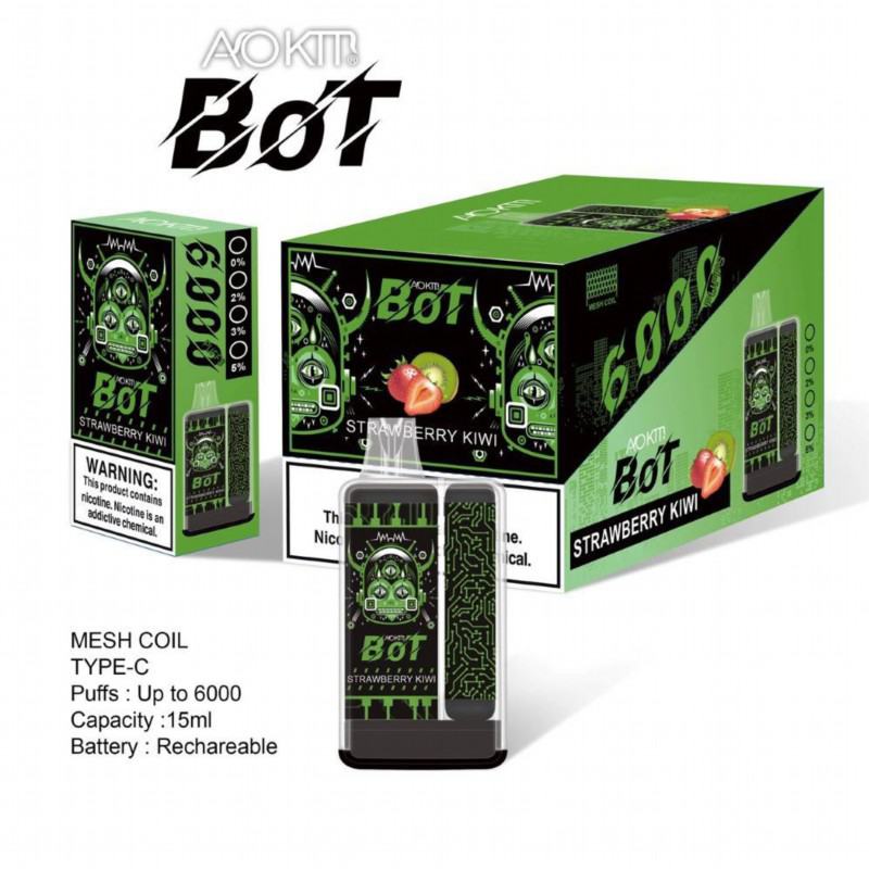 AOKIT Bot 6000 Disposable Vapes 