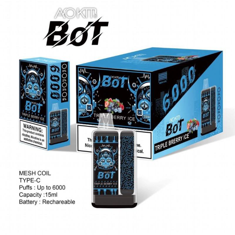 AOKIT Bot 6000 Disposable Vapes 